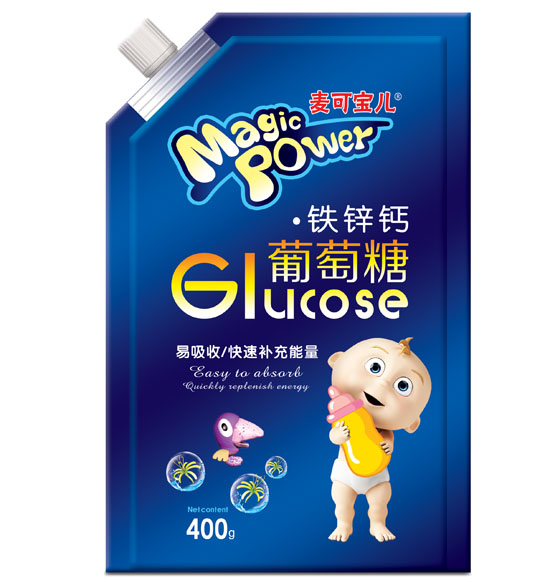 麥可寶兒鐵鋅鈣葡萄糖袋裝