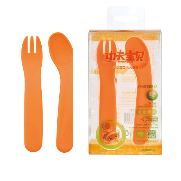 功夫?qū)氊愲p色匙叉