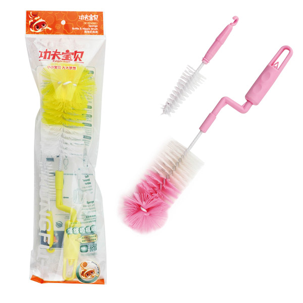 功夫寶貝奶瓶奶嘴刷組合