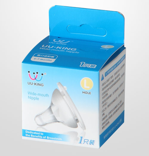 UU·KING寬口口徑自然實(shí)感奶嘴L