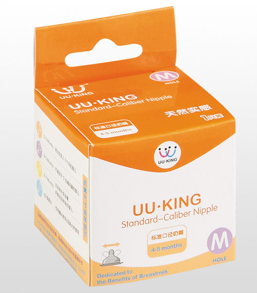 UU·KING標(biāo)準(zhǔn)口徑母乳實感奶嘴M