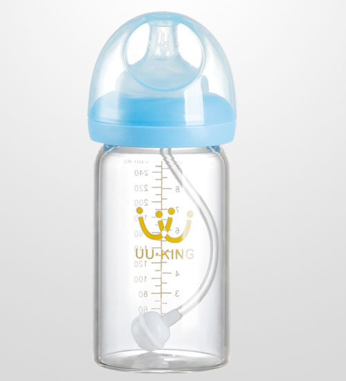 UU·KING玻璃寬口徑奶瓶260ml
