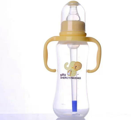 圣嬰島嬰兒標(biāo)口徑防脹氣奶瓶