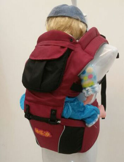 幼樂迪雙肩包小孩抱袋