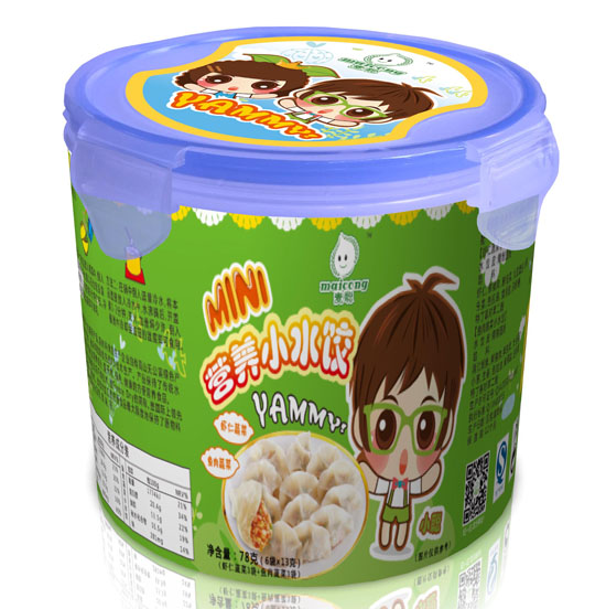 麥聰蝦仁蔬菜+魚(yú)肉蔬菜營(yíng)養(yǎng)小水餃