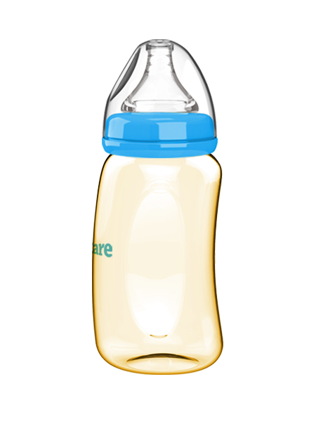 伊斯卡爾260mlPPSU企鵝哺乳瓶(藍(lán))