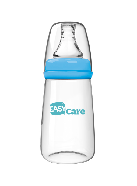 伊斯卡爾160mlPP標(biāo)準(zhǔn)口徑奶瓶(藍(lán))