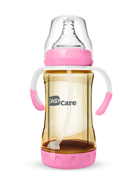 伊斯卡爾160mlPPSU安全玻璃自動(dòng)奶瓶(紅)