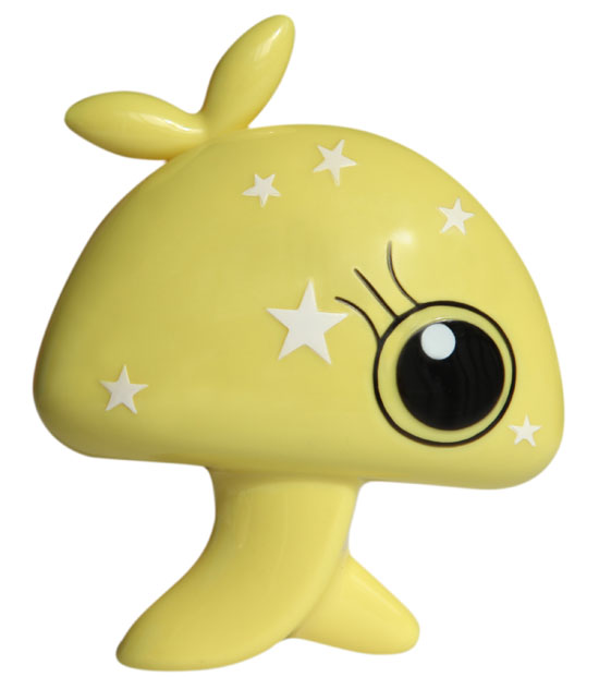 樂琪蘑菇點點夜燈黃色