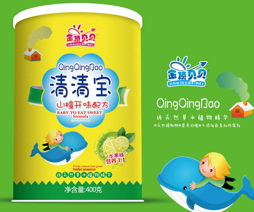 金頂貝貝山楂開(kāi)胃清清寶