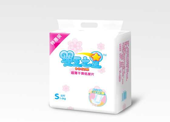 嬰王之星超薄干爽尿片S