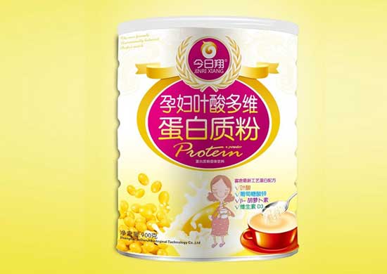 今日翔yunf葉酸多維蛋白質(zhì)粉