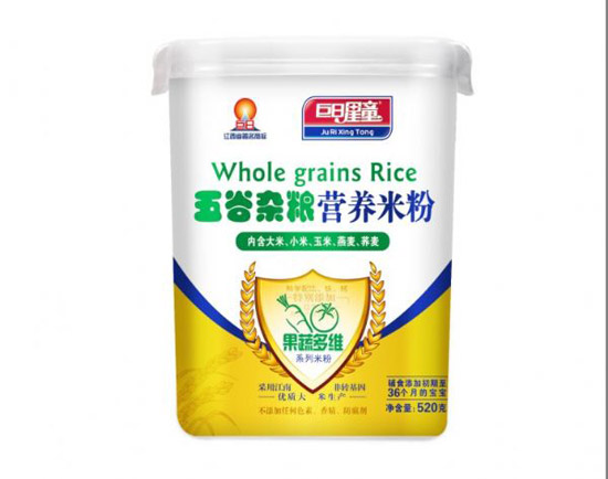 巨日星童果蔬多維型五谷雜糧粉營(yíng)養(yǎng)米粉