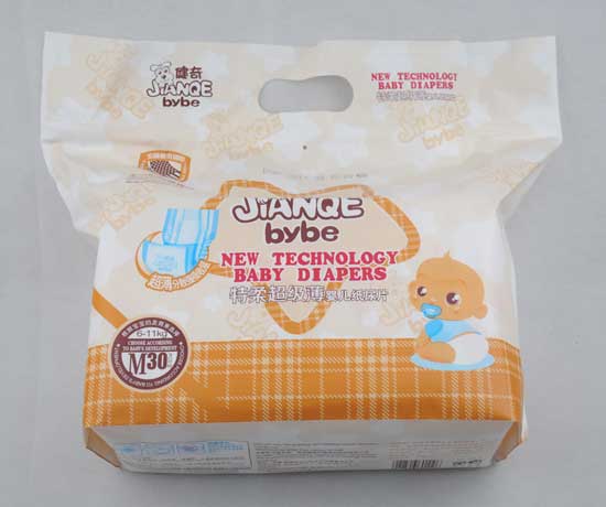 健奇特柔超級(jí)薄嬰兒紙尿片M碼30片