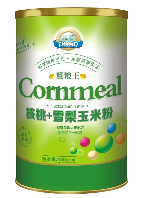 兒葆核桃+雪梨玉米粉罐裝