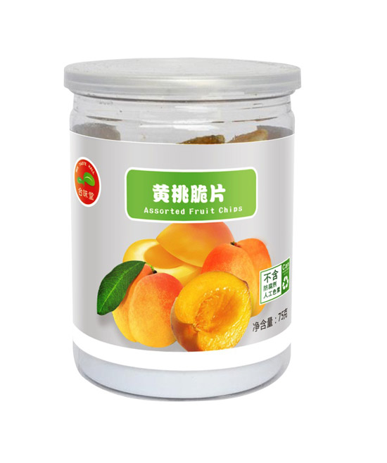 合味堂黃桃脆片