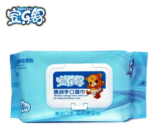 寶樂舒清潤手口濕巾60片裝