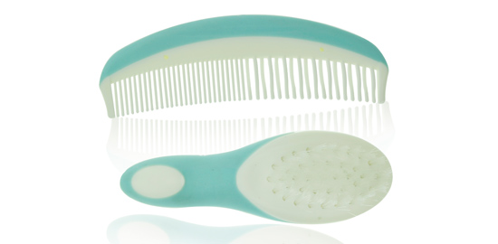 果兒嬰兒按摩梳刷組