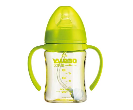 優(yōu)樂寶PPSU寬口徑有柄自動(dòng)奶瓶180ML(Y)
