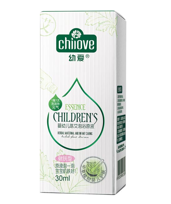 幼愛(ài)嬰幼兒陳艾泡浴原液健膚型