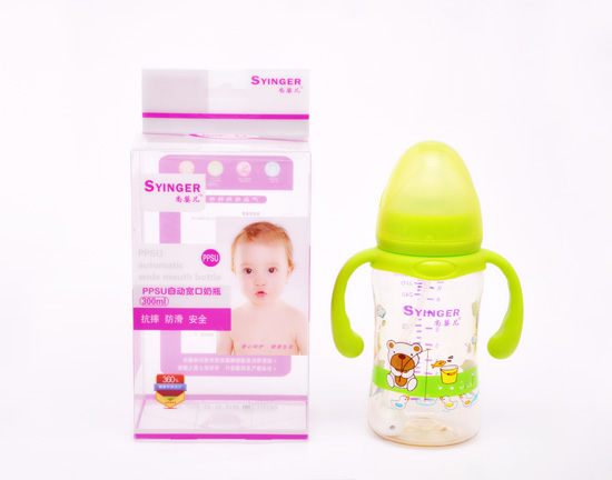 尚yingePPSU自動(dòng)寬口奶瓶300ML