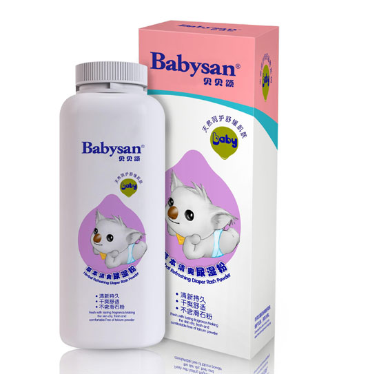 貝貝頌草本清爽尿濕粉-