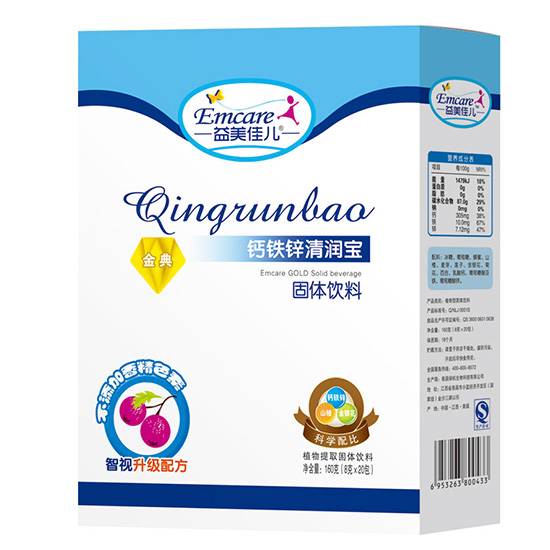 益美佳兒鈣鐵鋅清潤寶