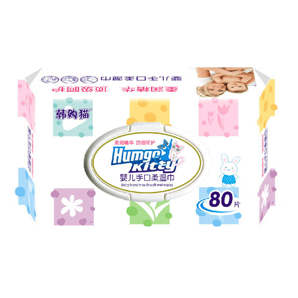 韓國小貓yinge手口柔濕巾