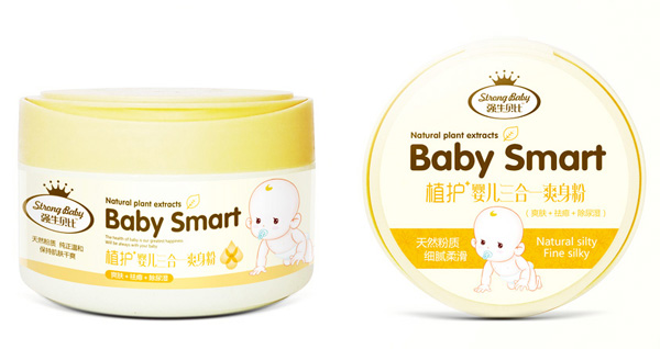 強(qiáng)生貝比yinge三合一爽身粉140g