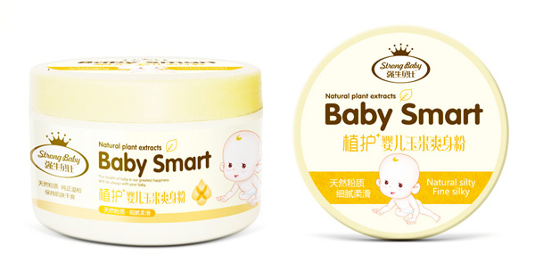 強生貝比yinge玉米爽身粉100g