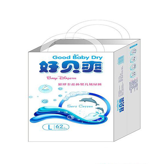 好貝爽懸浮全芯體yinge紙尿褲L碼62片