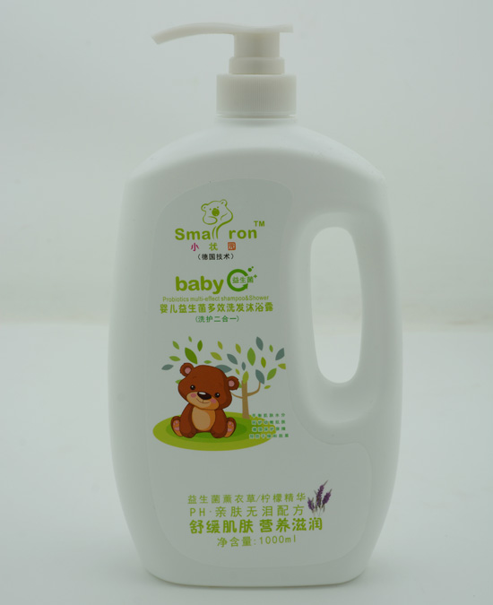 小狀園yinge益生菌多效洗發(fā)沐浴露1000ML