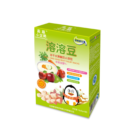 南極小企鵝蘋(píng)果胡蘿卜溶溶豆