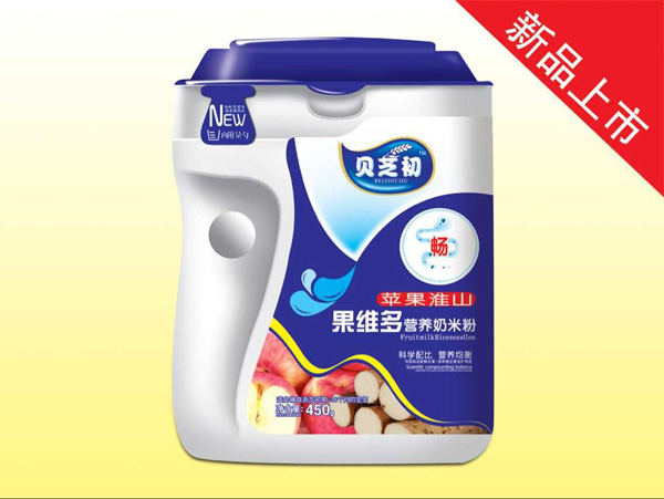 貝芝初蘋果淮山-果維多營養(yǎng)奶米粉