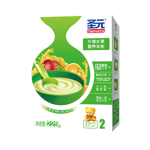 圣元什錦水果營養(yǎng)米粉2段