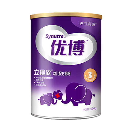 優(yōu)博立得欣幼兒配方奶粉3段