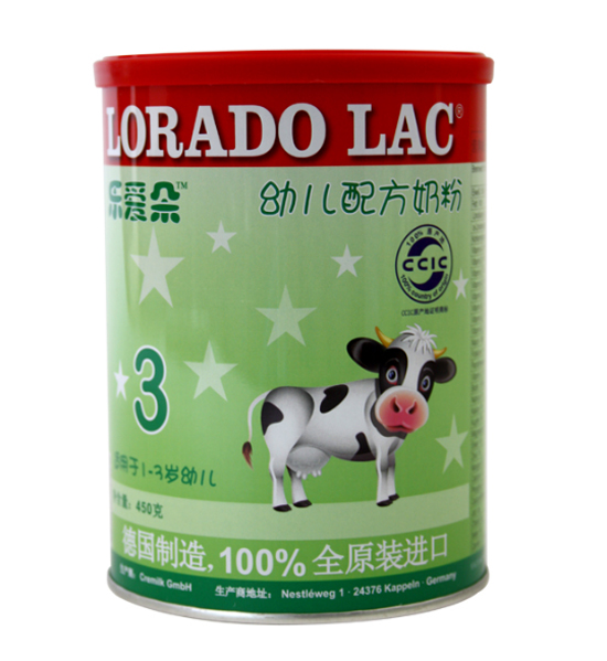 樂(lè)愛(ài)朵幼兒配方奶粉3段