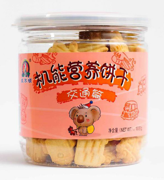 威爾頓100G膠罐機能餅干(交通篇)
