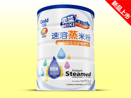 貝希速溶蒸米粉鐵聽-雙倍益生元護暢配方