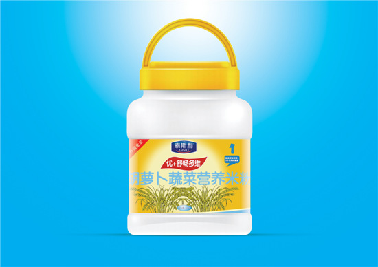 泰斯利胡蘿卜蔬菜營(yíng)養(yǎng)米粉桶裝