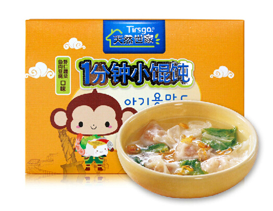 天然世家魚肉豆腐+蝦仁蔬菜1分鐘小餛飩