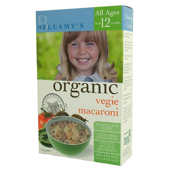 貝拉米有機蔬菜通心粉