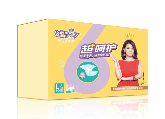 超級(jí)寶貝超呵護(hù)嬰兒拉拉褲L碼20片