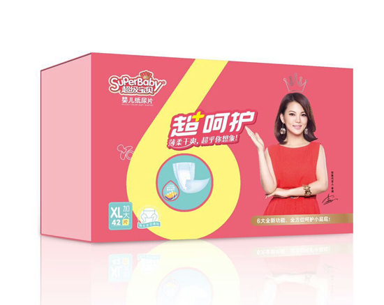 超級寶貝超呵護(hù)嬰兒紙尿片XL碼42片