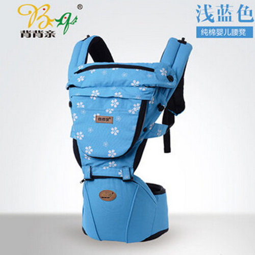 背背親多功能寶寶坐凳淺藍色