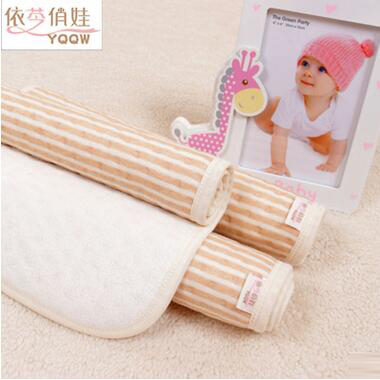 瞬間吸水四季款夾棉竹纖維底有機(jī)棉彩棉yinge隔尿墊寶寶尿布墊