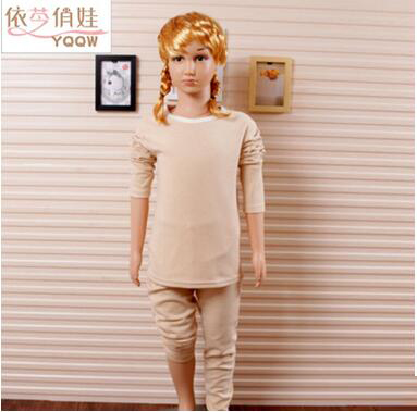 有彈力不變形不起球6碼天然彩棉純棉兒童中童大童內(nèi)衣內(nèi)褲套裝