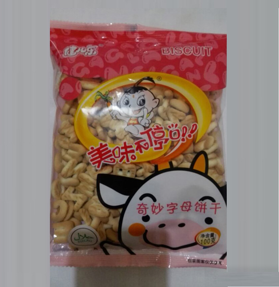 健兒樂(lè)奇妙字母餅干