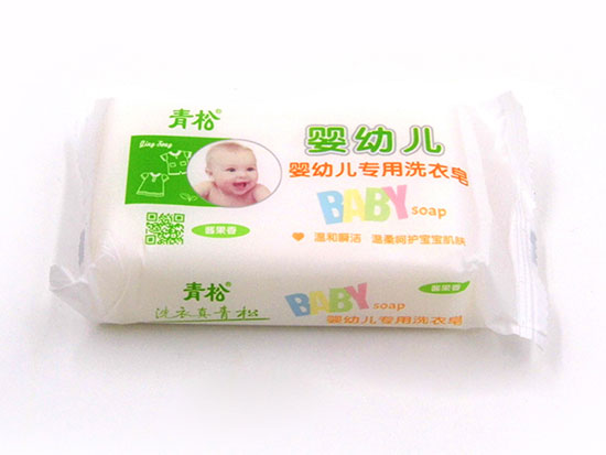 青松嬰幼兒專(zhuān)用洗衣皂(醬果)
