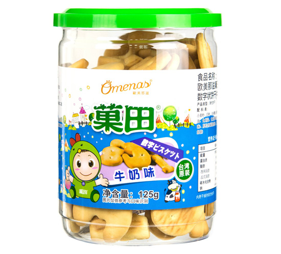 菓田數(shù)字餅(牛奶味)